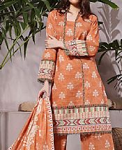 Khas Dark Peach Khaddar Suit