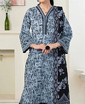 Khas Grey/Black Lawn Suit- Pakistani Lawn Dress