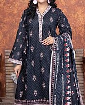 Khas Black Lawn Suit- Pakistani Lawn Dress