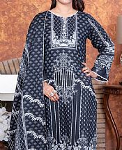 Khas Black/Off White Lawn Suit- Pakistani Lawn Dress