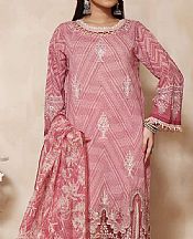 Khas  Tea Pink Lawn Suit- Pakistani Lawn Dress