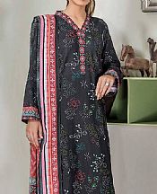 Khas Dark Grey Khaddar Suit- Pakistani Winter Dress