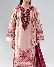 Cavern Pink Lawn Suit
