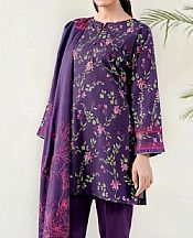 Purple Lawn Suit