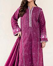 Raspberry Rose Lawn Suit
