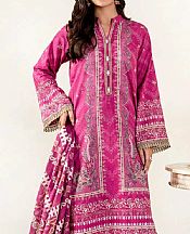 Pink Lawn Suit