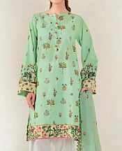 Light Green Lawn Suit