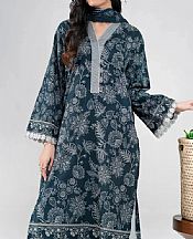 Khas Gable Green/Off White Lawn Suit (2 pcs)- Pakistani Designer Lawn Suits