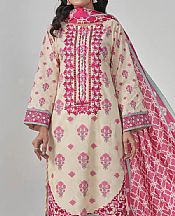 Khas Ivory Lawn Suit- Pakistani Designer Lawn Suits