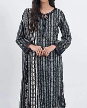 Khas Black Lawn Suit- Pakistani Lawn Dress