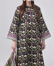 Khas Black Lawn Suit- Pakistani Lawn Dress