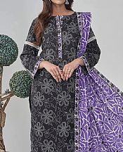 Khas Black Lawn Suit (2 pcs)- Pakistani Designer Lawn Suits