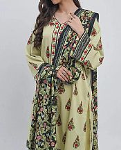 Khas Green Mist Lawn Suit (2 pcs)- Pakistani Lawn Dress