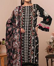 Khas Black Lawn Suit- Pakistani Designer Lawn Suits