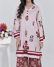 Khas Pale Pink Lawn Suit (2 pcs)- Pakistani Designer Lawn Suits