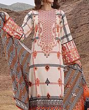 Khas Ivory Lawn Suit- Pakistani Lawn Dress
