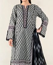 Grey/Black Lawn Suit