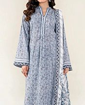 Cadet Grey Lawn Suit