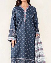 Khas Pickled Bluewood Lawn Suit (2 pcs)- Pakistani Designer Lawn Suits