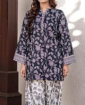 Khas Black/Off White Lawn Suit (2 pcs)- Pakistani Designer Lawn Suits