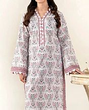 Khas Off White Lawn Suit (2 pcs)- Pakistani Lawn Dress