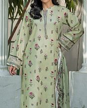 Khas Green Mist Lawn Suit- Pakistani Lawn Dress