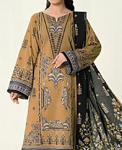 Khas Camel Lawn Suit- Pakistani Designer Lawn Suits