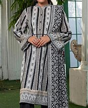 Khas Black/Light Grey Lawn Suit- Pakistani Lawn Dress