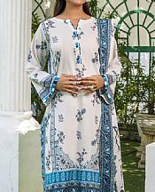 Khas Off White Lawn Suit- Pakistani Lawn Dress