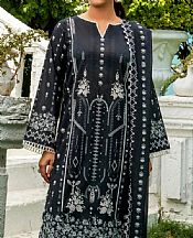 Khas Black/Off White Lawn Suit- Pakistani Designer Lawn Suits