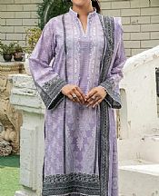 Khas Lavender Lawn Suit- Pakistani Designer Lawn Suits