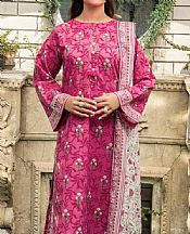 Khas Bright Pink Lawn Suit- Pakistani Lawn Dress