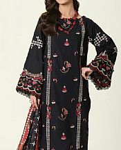 Khas Black Lawn Suit- Pakistani Lawn Dress