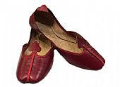 Ladies Khussa- Burgundy- Pakistani Khussa Shoes