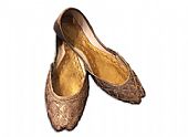 Ladies Khussa- Brown- Pakistani Khussa Shoes