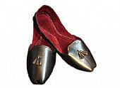 Ladies Khussa- Black- Pakistani Khussa Shoes