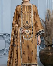 Fawn Lawn Suit (2 Pcs)- Pakistani Designer Lawn Dress