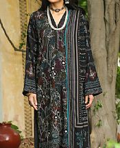 Black Woven Suit- Pakistani Winter Dress