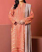 Coral Pashmina Suit- Pakistani Winter Dress
