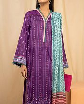 Plum Lawn Suit- Pakistani Lawn Dress