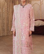 Baby Pink Organza Suit- Pakistani Chiffon Dress