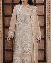 Ivory Net Suit- Pakistani Chiffon Dress