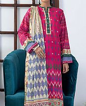Lsm Magenta Lawn Suit- Pakistani Lawn Dress