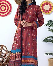 Lsm Crimson Lawn Suit- Pakistani Designer Lawn Suits