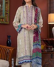 Lsm Grey Lawn Suit- Pakistani Lawn Dress