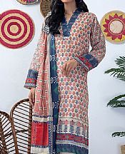 Lsm Ivory Lawn Suit- Pakistani Designer Lawn Suits
