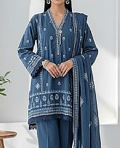 Lsm Denim Blue Marina Suit- Pakistani Winter Clothing