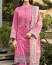 Lsm Pink Lawn Suit- Pakistani Lawn Dress