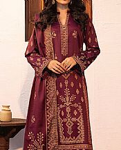 Lsm Wine Red Marina Suit- Pakistani Winter Clothing