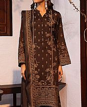Lsm Brown Marina Suit- Pakistani Winter Clothing